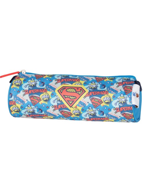 Estuche redondo cilíndrico superman dc comics 22 cm con cremallera - Kiabi Estuche redondo cilíndrico superman dc comics 22 cm con cremallera - Kiabi