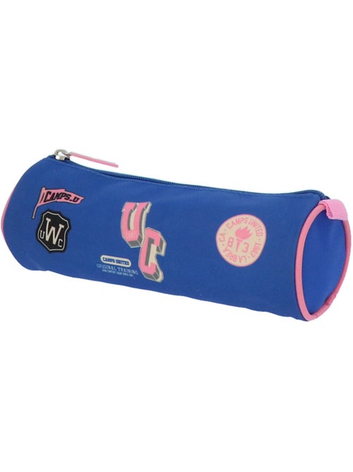 Estuche redondo con cierre de cremallera 22 cm cilindro rosa camps - Kiabi Estuche redondo con cierre de cremallera 22 cm cilindro rosa camps - Kiabi