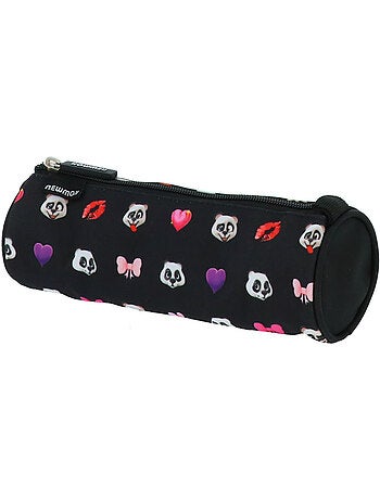 Estuche redondo con cremallera 22 cm motivos panda – newmoji