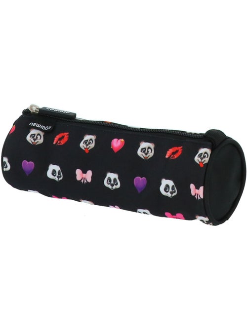 Estuche redondo con cremallera 22 cm motivos panda – newmoji - Kiabi Estuche redondo con cremallera 22 cm motivos panda – newmoji - Kiabi