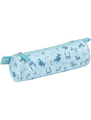 Estuche redondo con cremallera niño dragón 22 cm – kip