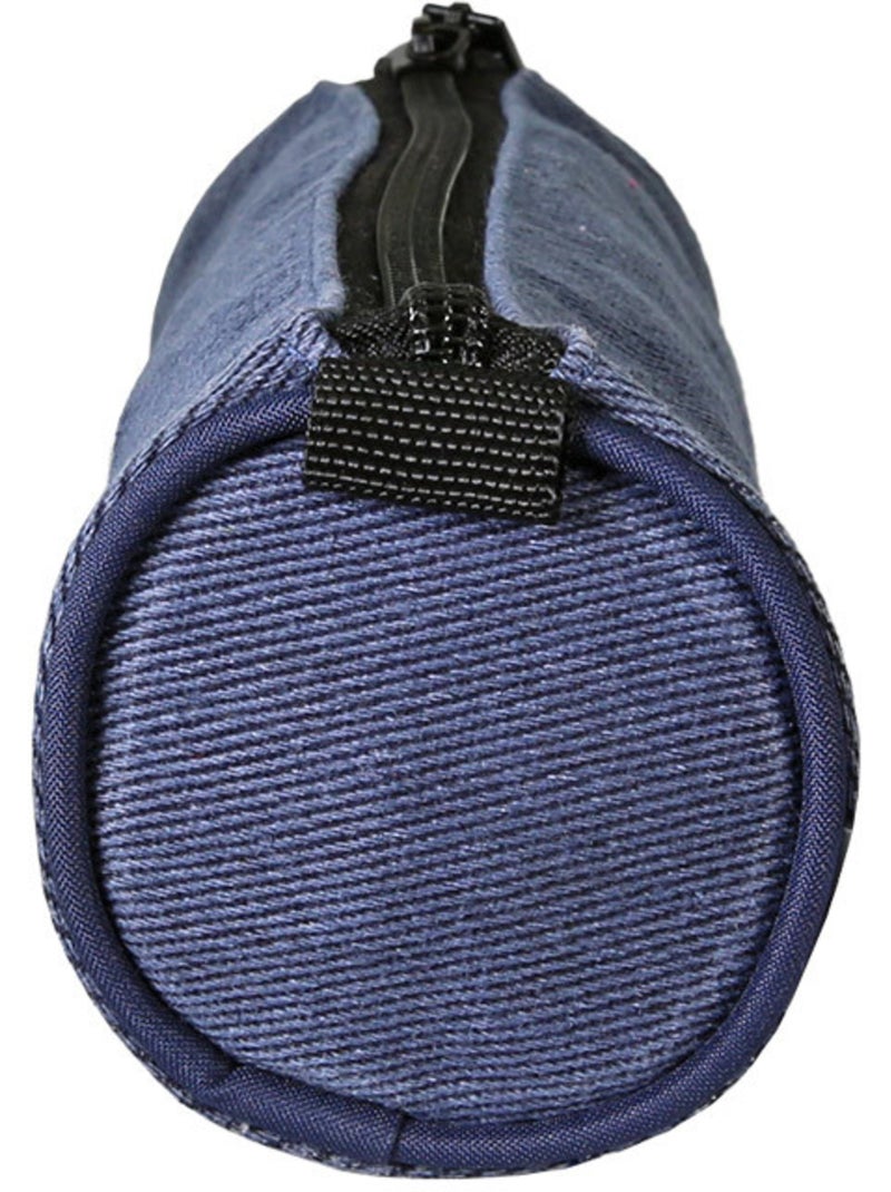Estuche – redondo french disorder – 22 cm – cmp Azul oscuro - Kiabi