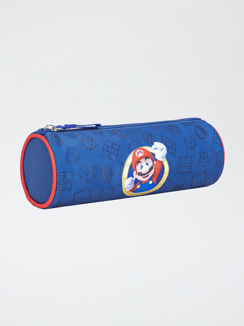 Estuche redondo 'Mario' azul - Kiabi