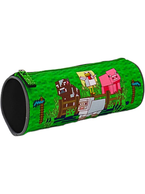 Estuche redondo minecraft farming de tejido estampado - Kiabi Estuche redondo minecraft farming de tejido estampado - Kiabi