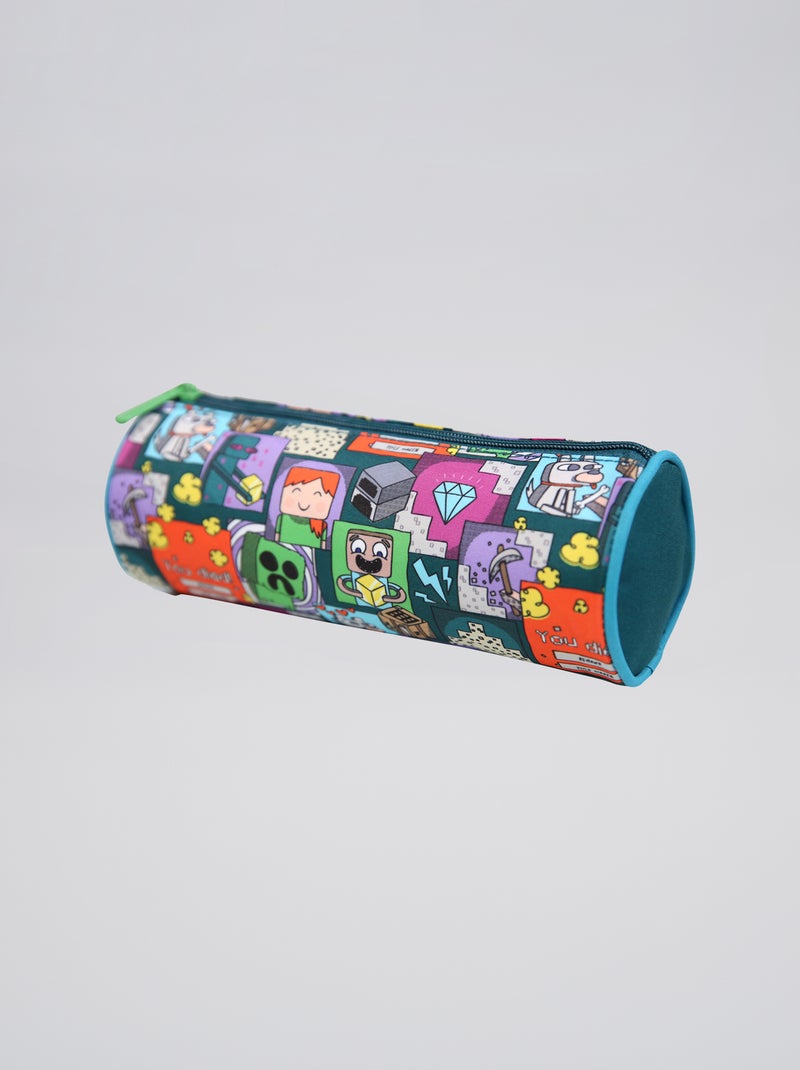 Estuche redondo 'Minecraft' multicolor - Kiabi