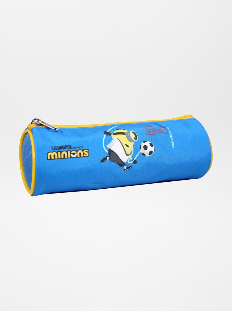 Estuche redondo 'Minions' azul - Kiabi