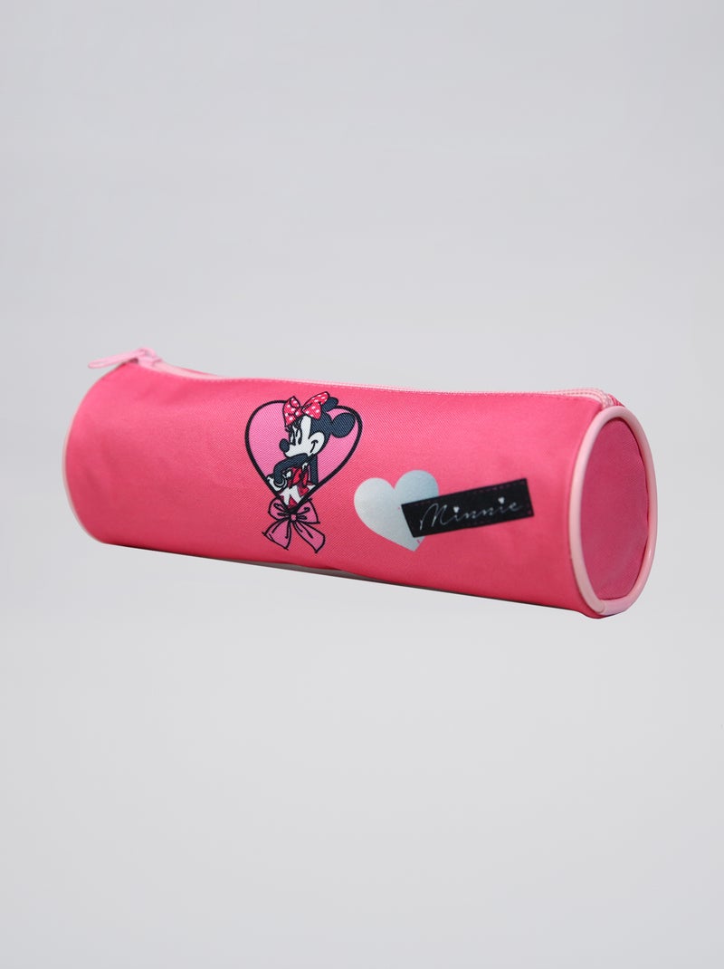 Estuche redondo 'Minnie' rosa - Kiabi