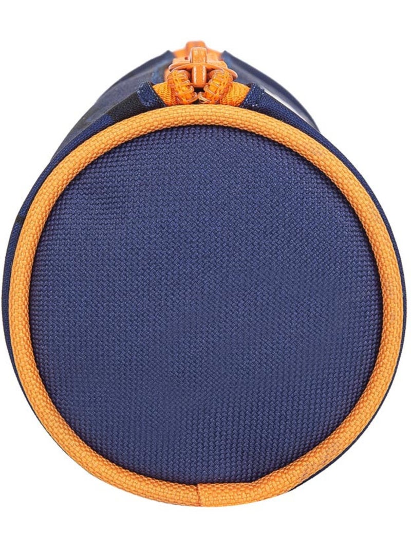 Estuche redondo naruto de tejido trenzado de calidad superior Azul marino - Kiabi