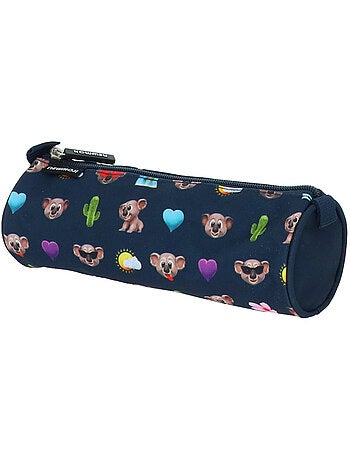 Estuche redondo newmoji boy 22 cm 'koala' con cremallera y asa