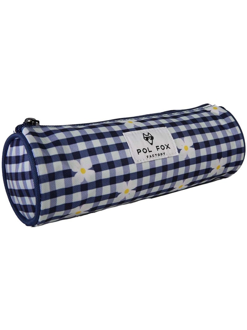Estuche redondo niña POL FOX Daisy azul marino motivo margarita Azul marino - Kiabi