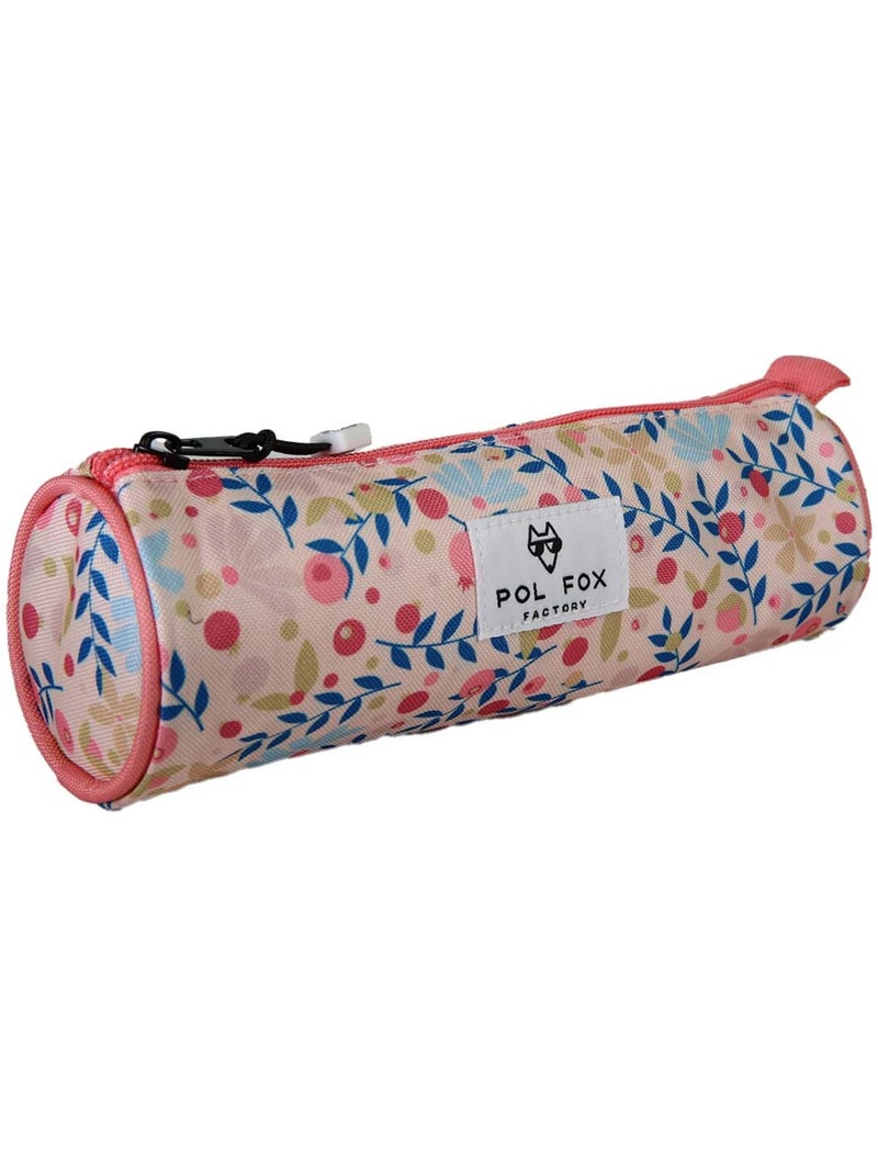 Estuche redondo niña POL FOX Happy Blush rosa motivo flor Rosa - Kiabi