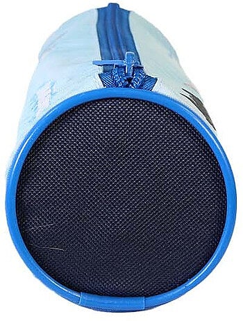 Estuche redondo niño DRAGONS azul 1 compartimento