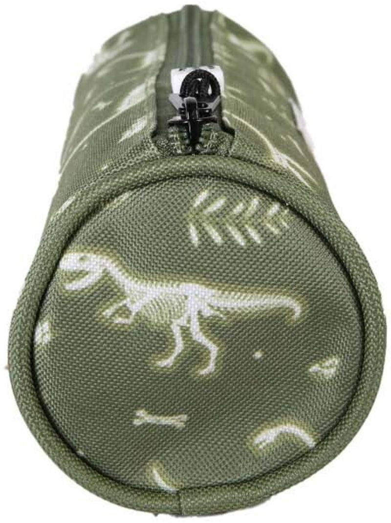 Estuche redondo niño POL FOX Jurassic verde motivo dinosaurio Verde - Kiabi