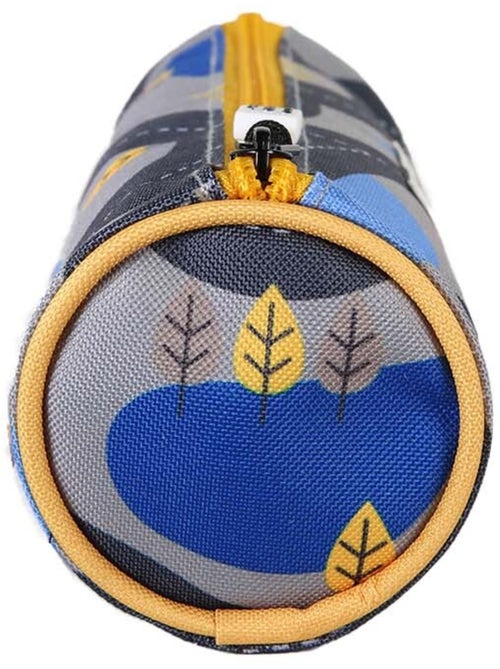 Estuche redondo niño POL FOX Race gris motivo coche - Kiabi