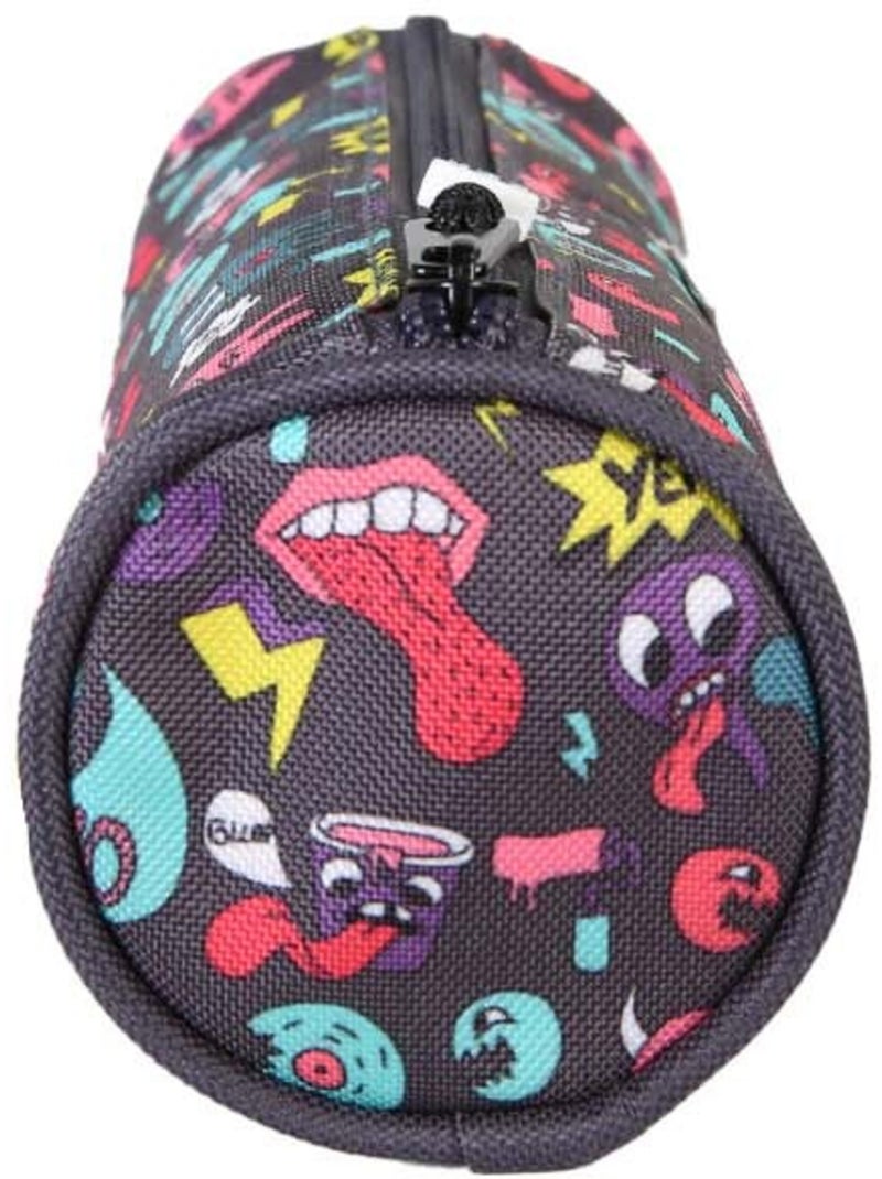 Estuche redondo niño POL FOX Rider azul motivos divertidos Azul - Kiabi