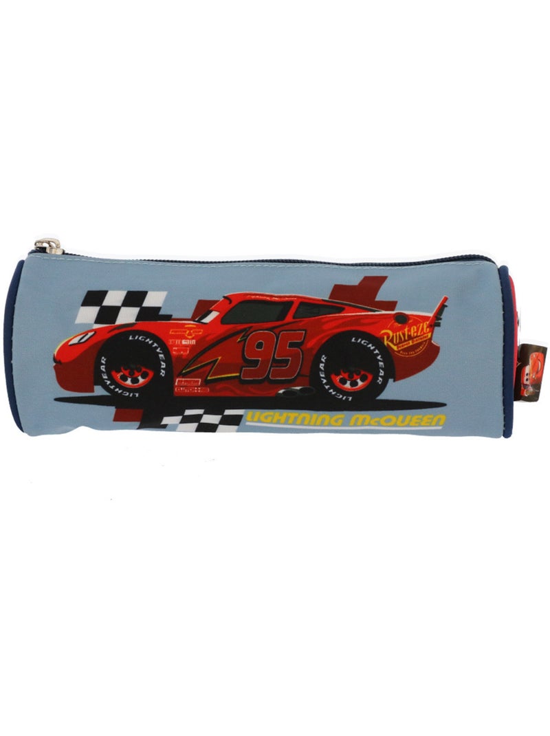 Estuche redondo sintético cars rayo mcqueen Azul marino - Kiabi