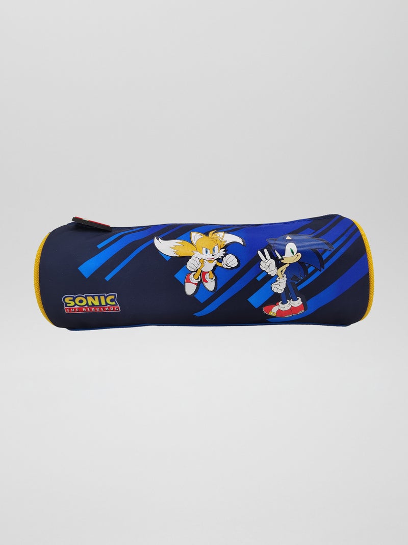 Estuche redondo 'Sonic' azul - Kiabi
