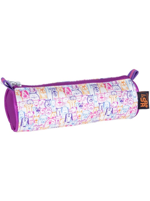 Estuche redondo spa de tejido con estampado de animales - Kiabi Estuche redondo spa de tejido con estampado de animales - Kiabi