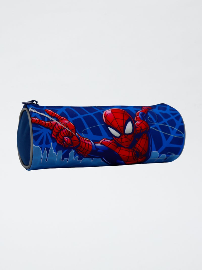 Estuche redondo 'Spider-man' azul - Kiabi