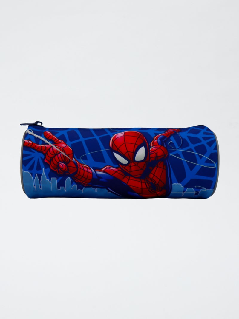 Estuche redondo 'Spider-man' azul - Kiabi