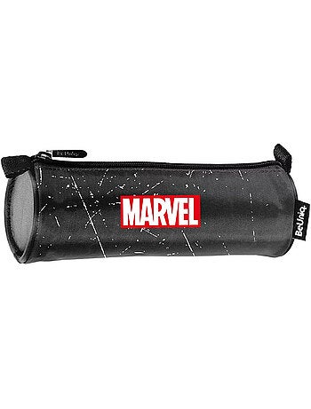 Estuche redondo spider-man de poliéster con motivo de telaraña beuniq