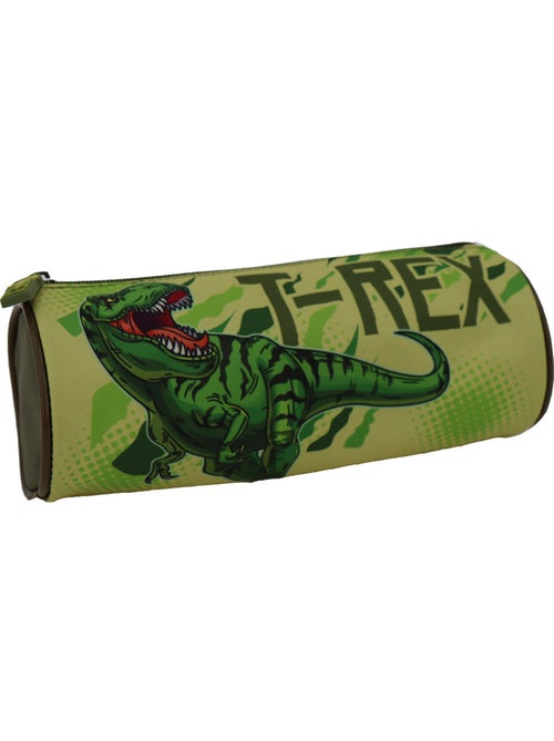 Estuche redondo t-rex de tejido sintético - Kiabi Estuche redondo t-rex de tejido sintético - Kiabi