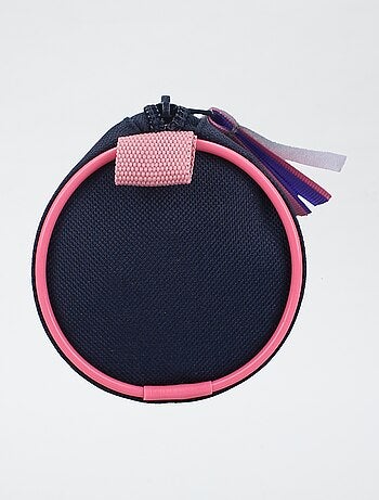 Estuche redondo unicornio
