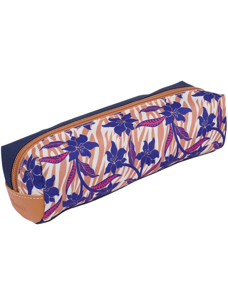 Estuche – sencillo 21 cm – colección escolar 2027 – tann's Azul oscuro - Kiabi