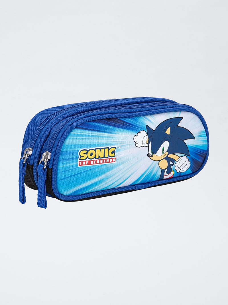 Estuche 'Sonic' azul - Kiabi