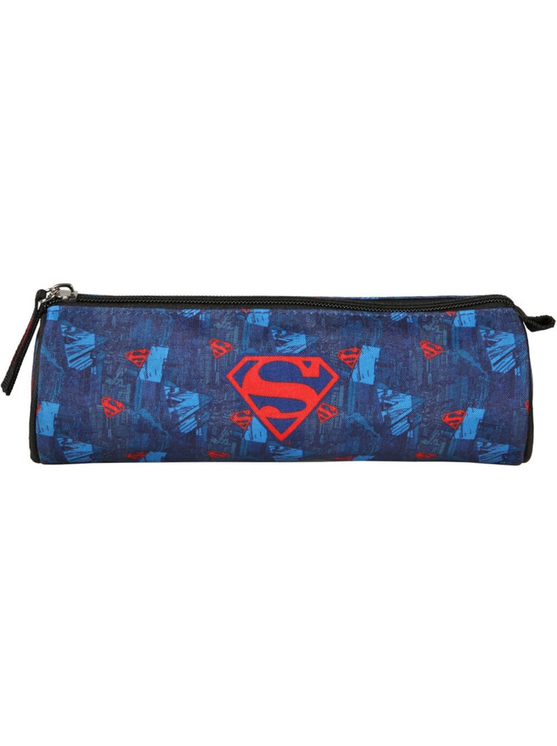 Estuche superman – redondo dc comics – 22 cm Azul marino - Kiabi