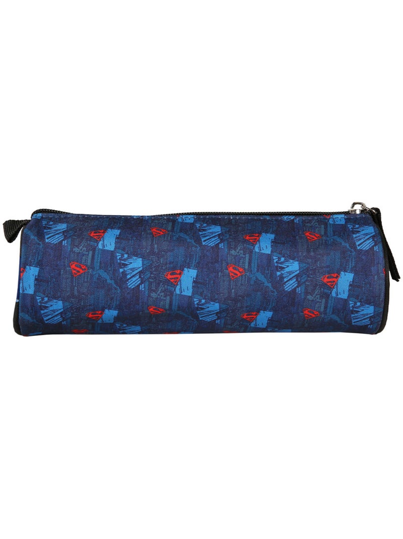 Estuche superman – redondo dc comics – 22 cm Azul marino - Kiabi