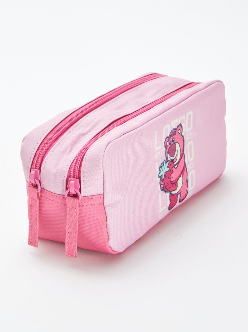 Estuche 'Toy Story' 2 compartimentos Rosa - Kiabi
