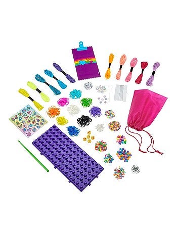 Estudio de amistad todos in one loom bead & charm