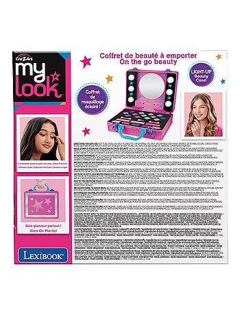 Estudio de belleza con luz