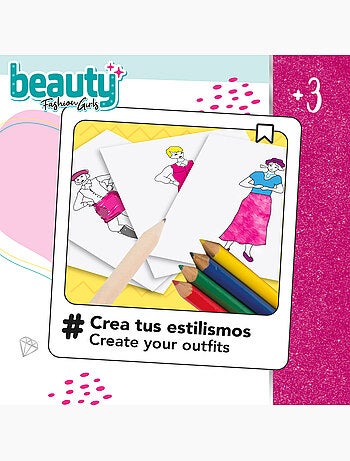 Estudio diseño de moda beauty fashion girls