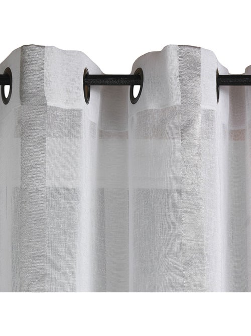 Etamine voile rayas verticales - Kiabi Etamine voile rayas verticales - Kiabi