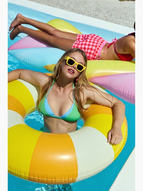 Eulina top de bikini triangular texturizado penti - Kiabi