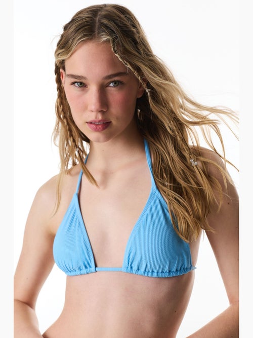 Eulina top de bikini triangular texturizado penti - Kiabi