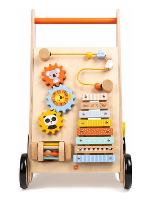 EUREKAKIDS - Andador de madera 6 actividades Jungle - De 1 a 2 años - Kiabi