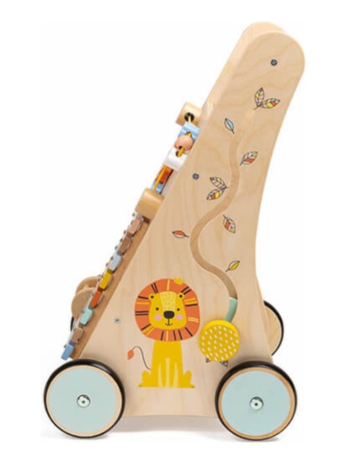 EUREKAKIDS - Andador de madera 6 actividades Jungle - De 1 a 2 años - Kiabi