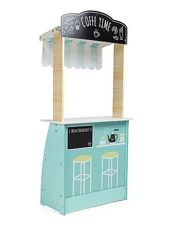 Eurekakids - banco de trabajo de comerciante de madera para niños - de 3 a 12 años