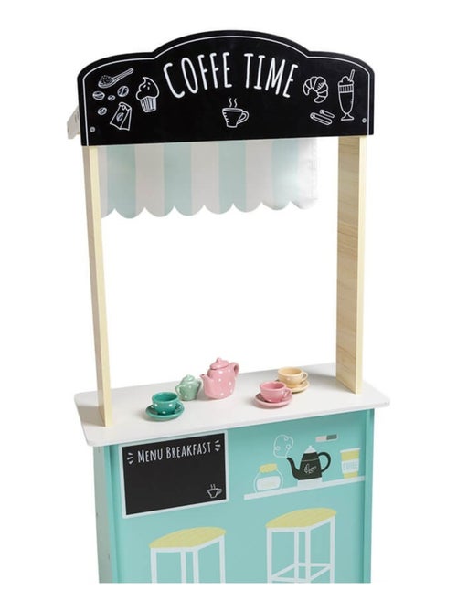 EUREKAKIDS - Banco de trabajo de comerciante de madera para niños - De 3 a 12 años - Kiabi