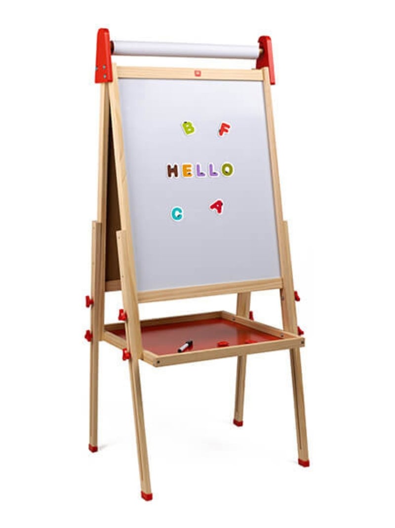 EUREKAKIDS - Pizarra de madera 3 en 1 para niños - De 3 a 12 años N/D - Kiabi