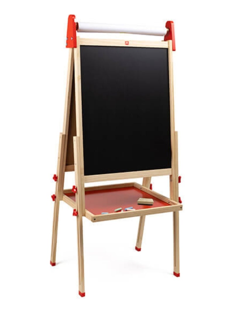 EUREKAKIDS - Pizarra de madera 3 en 1 para niños - De 3 a 12 años N/D - Kiabi