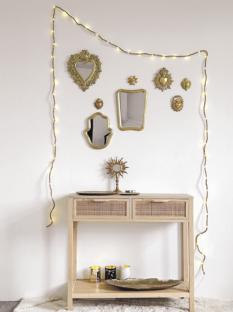 Ex-voto corona decoración mural Dorado/Oro - Kiabi