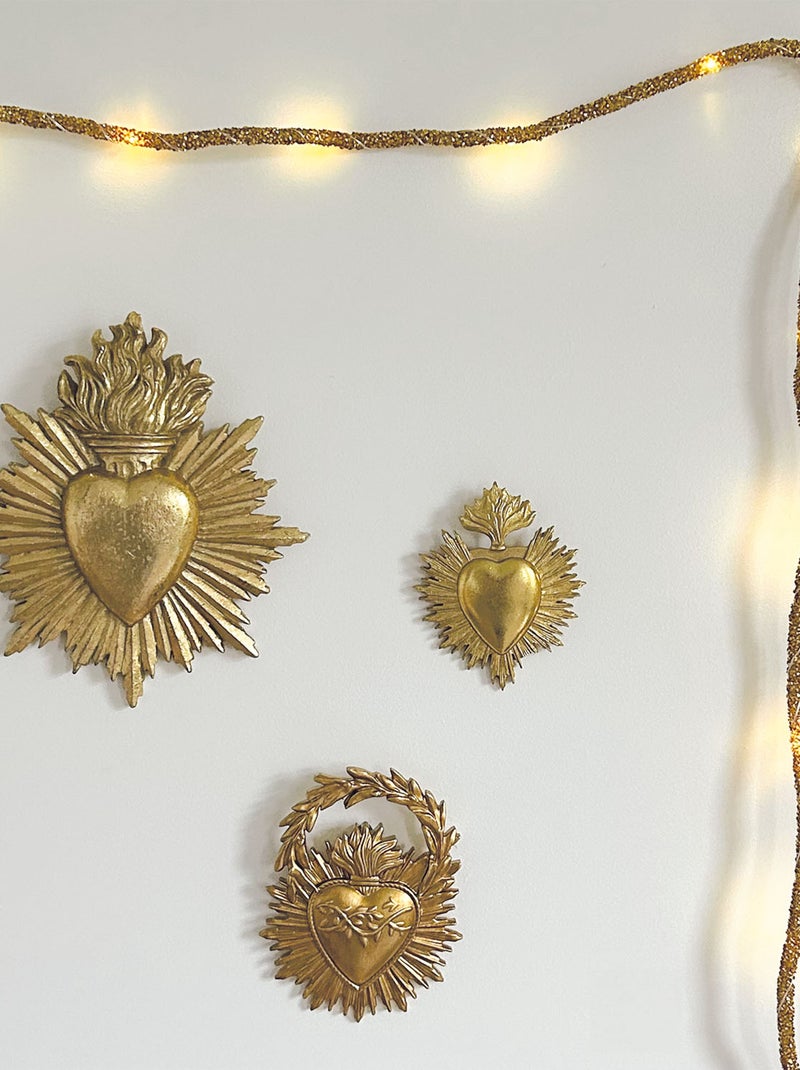 Ex-voto corona decoración mural Dorado/Oro - Kiabi