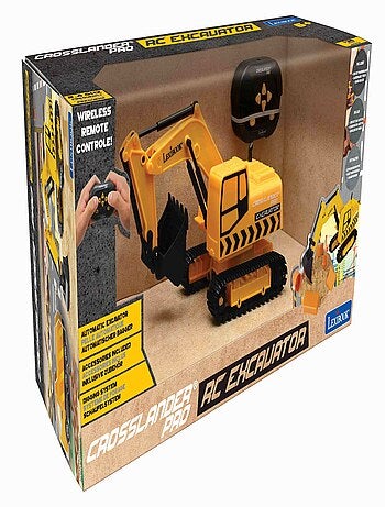Excavadora radiocontrolada Crosslander PRO ® con brazo articulado.