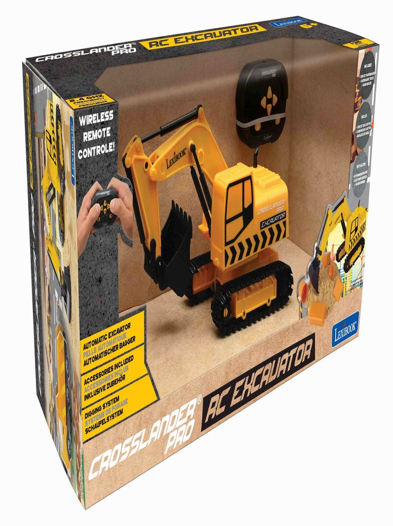 Excavadora radiocontrolada Crosslander PRO ® con brazo articulado. Amarillo - Kiabi