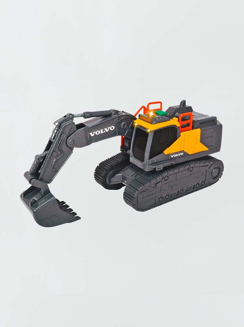 Excavadora sobre oruga Volvo amarillo/gris - Kiabi