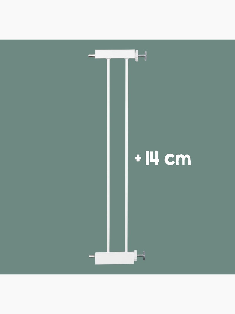 Extensión minimalista 14 cm para barandilla de seguridad easySafe+ Roba Blanco - Kiabi